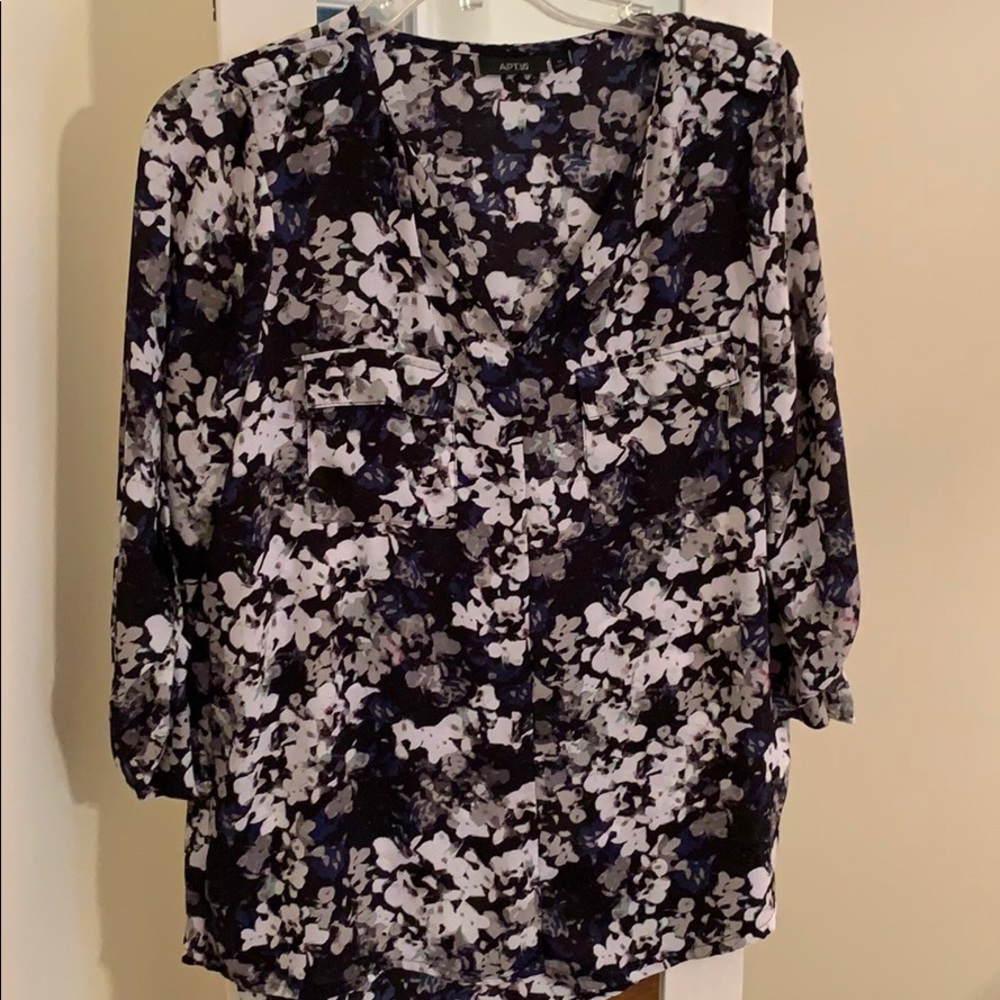 Floral Print Blouse